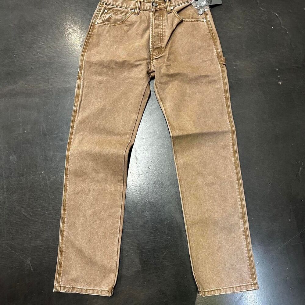 Mnml Men's Brown and Tan Trousers